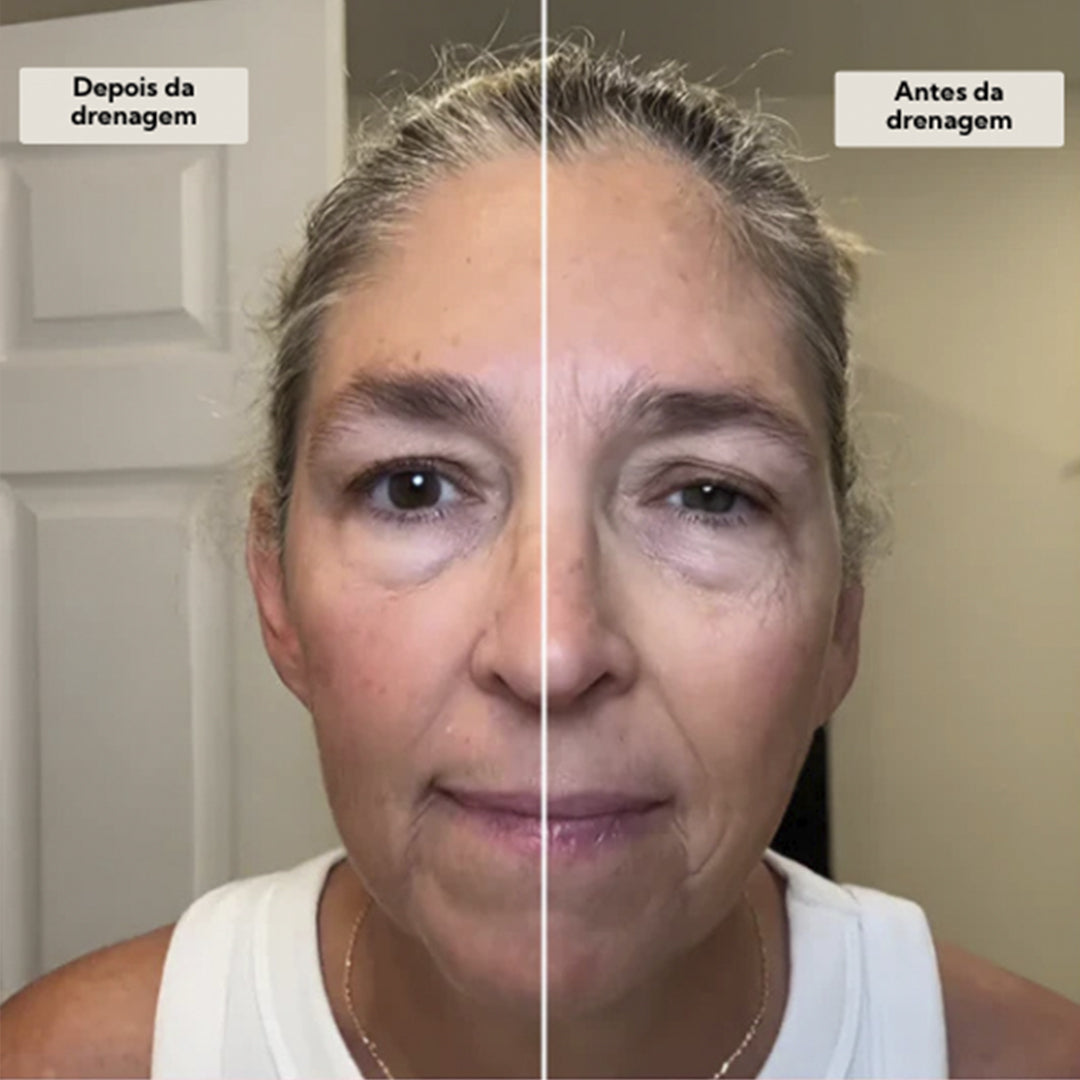 FaceDR - kit 2 Escovas de Drenagem Linfática Facial [PAGUE 1 LEVE2]