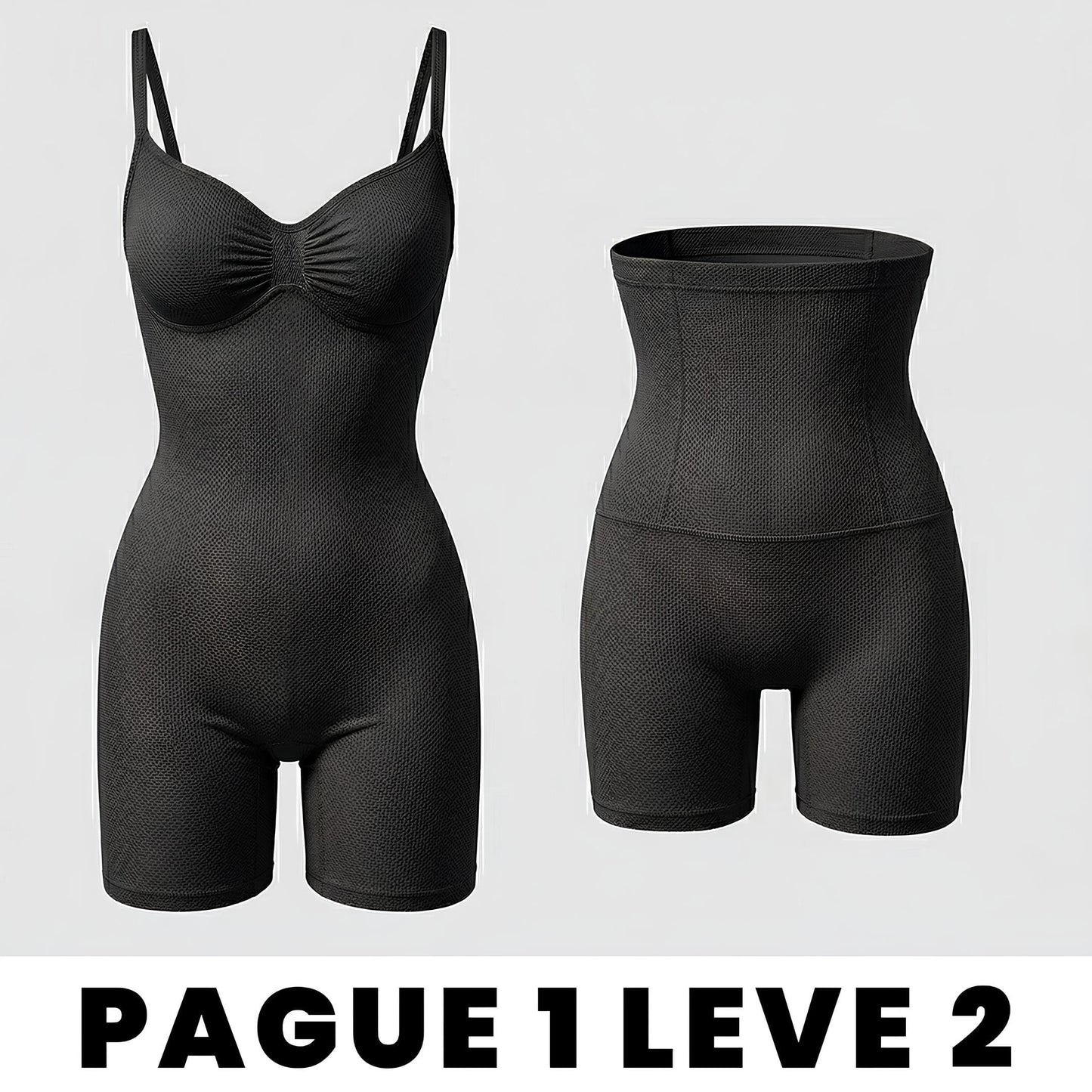 Kit Short modelador + macacão modelador - SHAPERSLIM