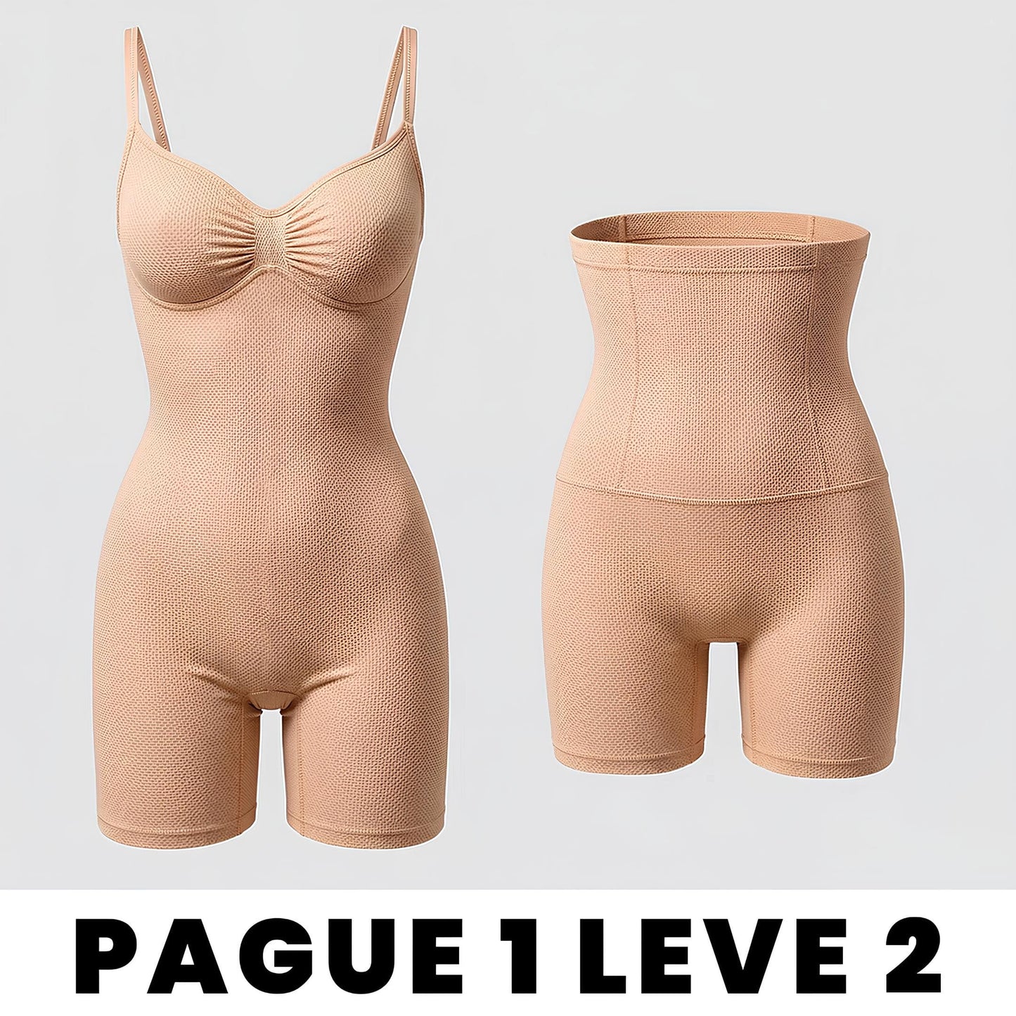 Kit Short modelador + macacão modelador - SHAPERSLIM